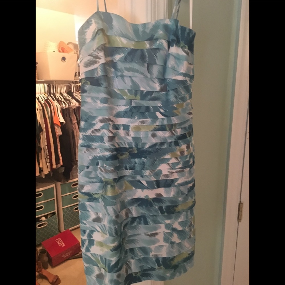 spaghetti strapped dress